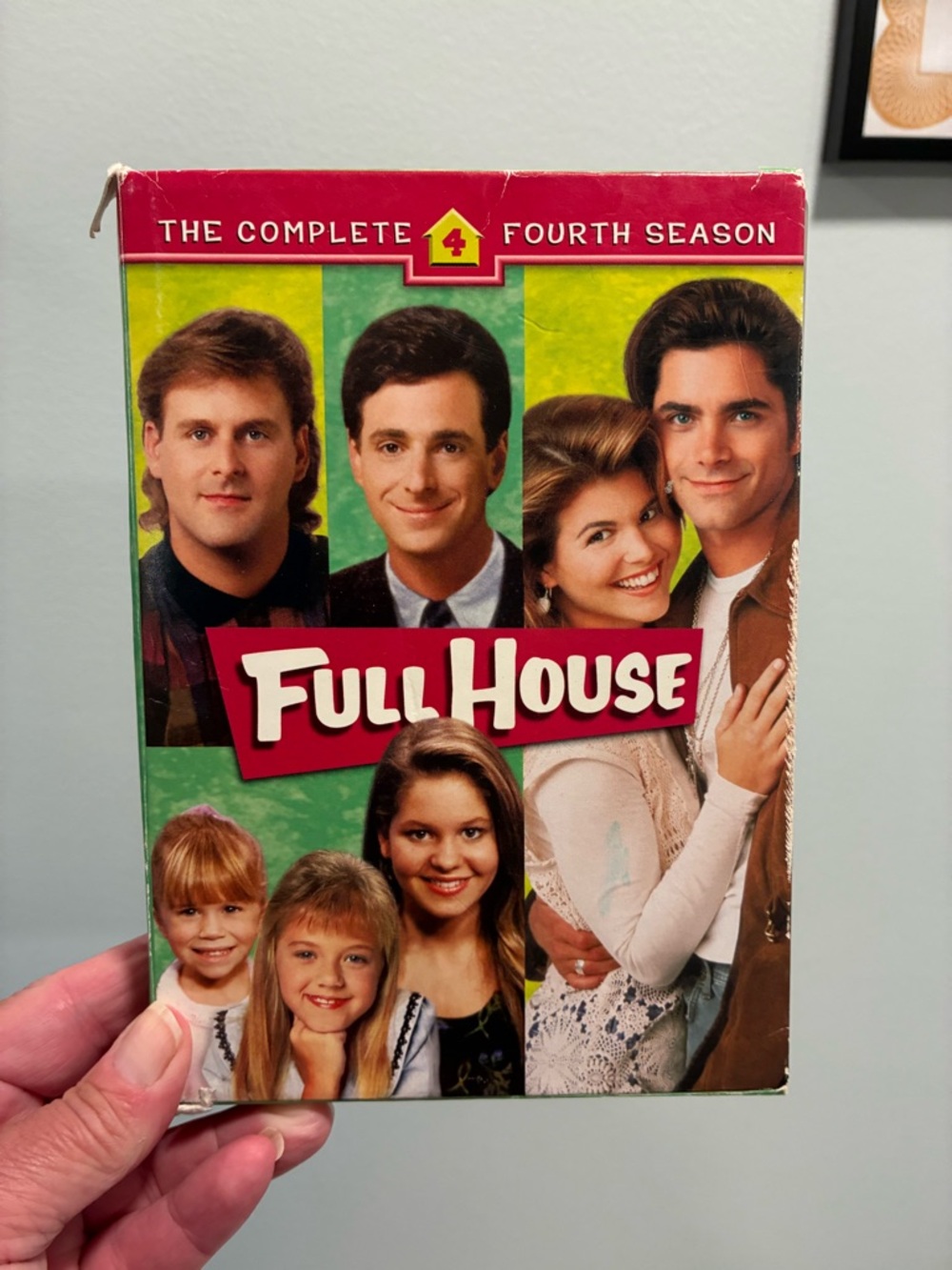 Full House The Complete Fourth Season DVD Box Set - Red & Green